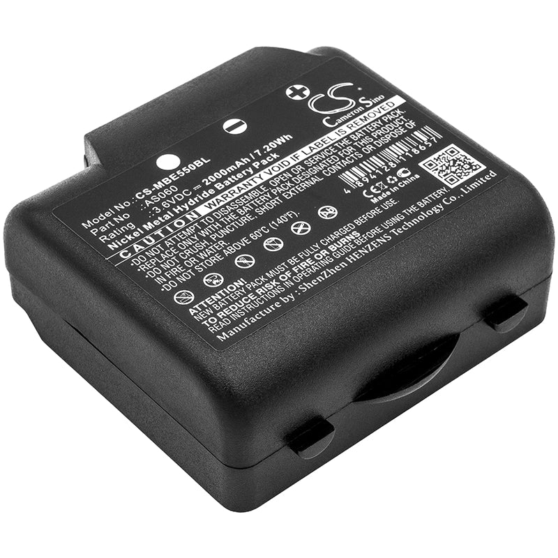 BATTERIA COMPATIBILE IMET MBE550BL NiMH 3,6V 2000 mAh