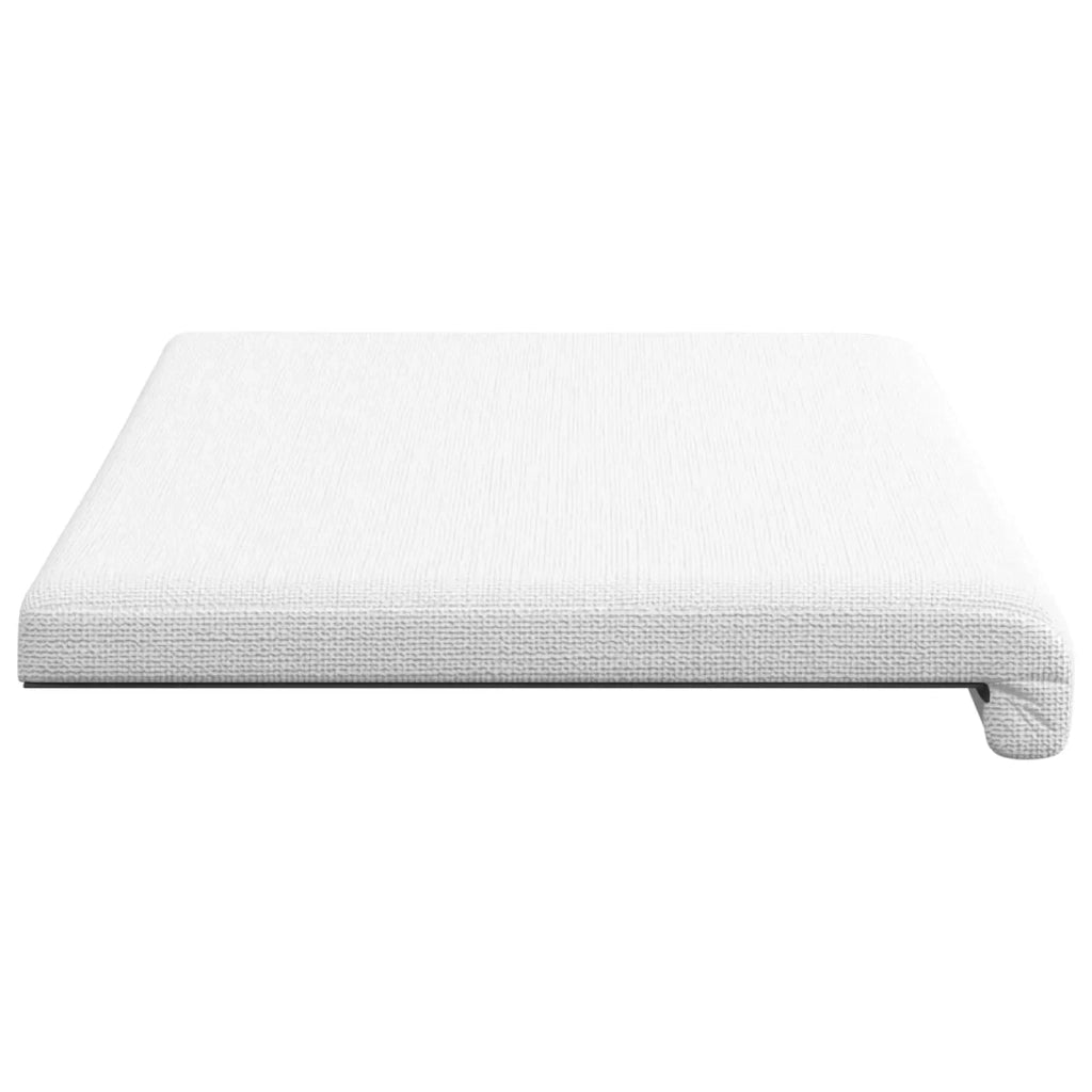 Cuscino per panchina Tessuto Bianco Profondità 35 cm 42043249