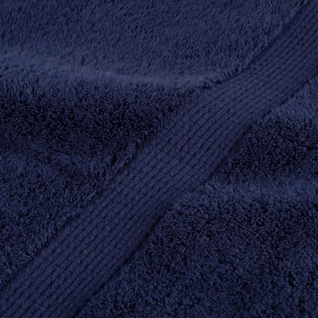 Asciugamani da sauna premium SOLUND 10 pezzi blu navy 80x200 cm 600 g/m2
