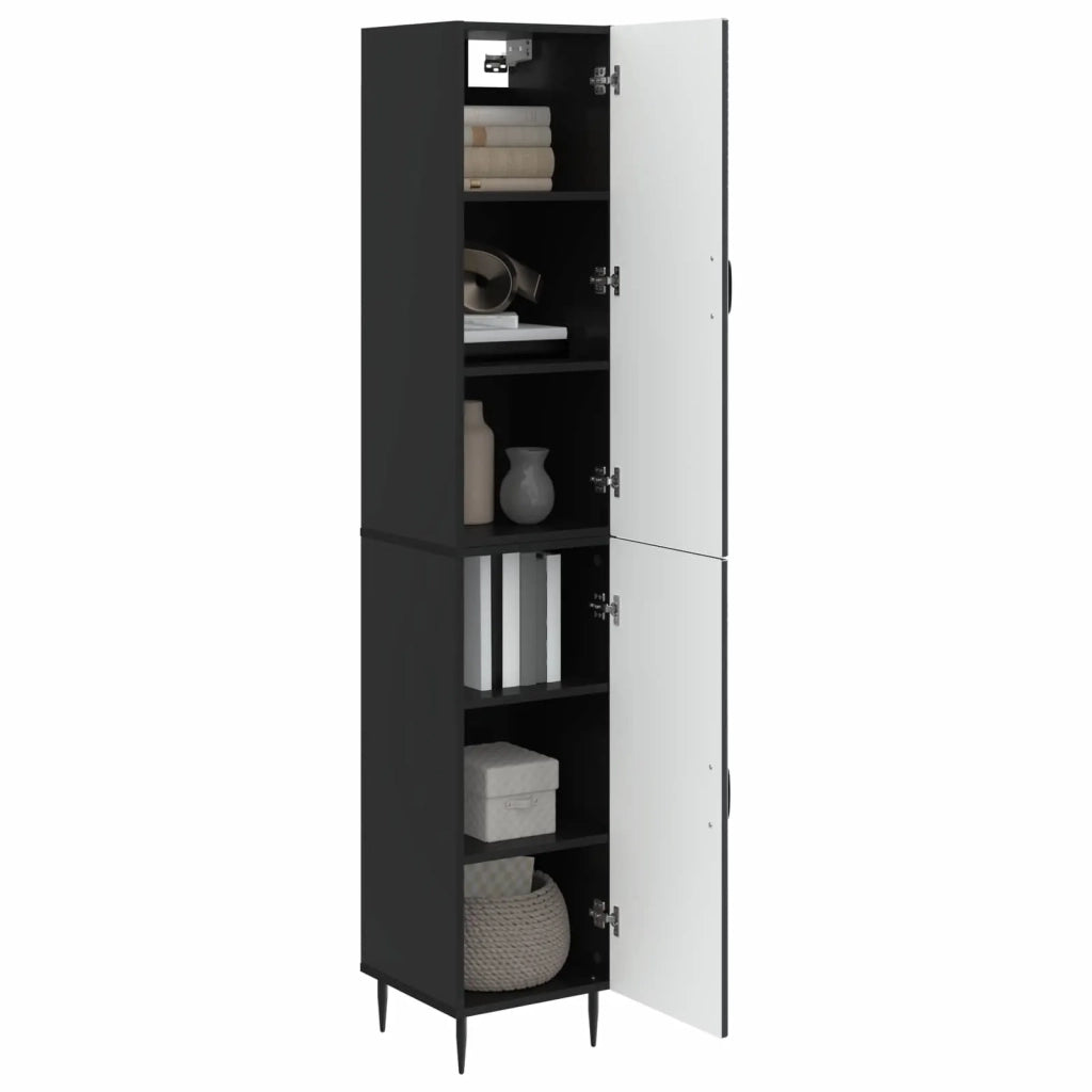 Set di armadi 2 pz Nero Legno ingegnerizzato 3416629
