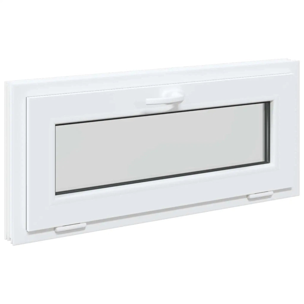 Finestra per Soffitta RISOR 90 x 40 cm PVC e Vetro Bianco 42047223