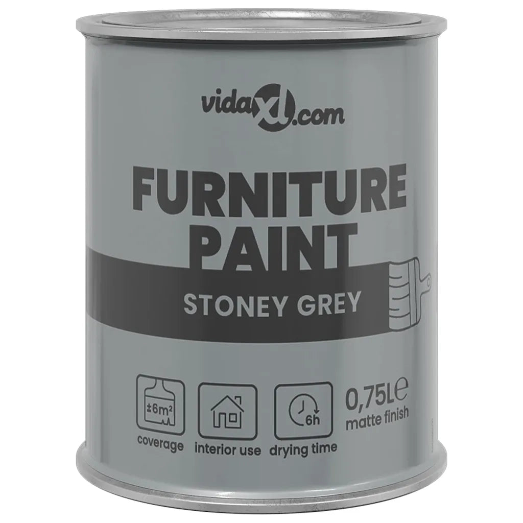 Vernice per mobili Grigio 0,75 L Stampa da parete 4008534