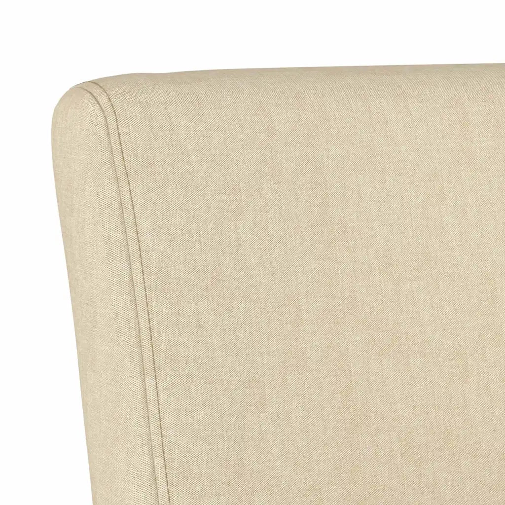 Poltrona | Sedia Pantofola in Tessuto Crema