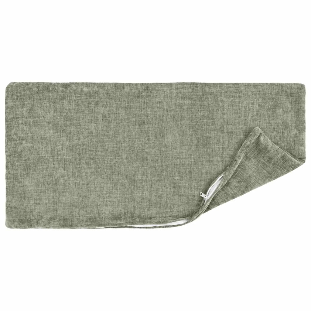 Federa 6 pz HEERLEN Verde 30 x 50 cm Tessuto Chenille 907796