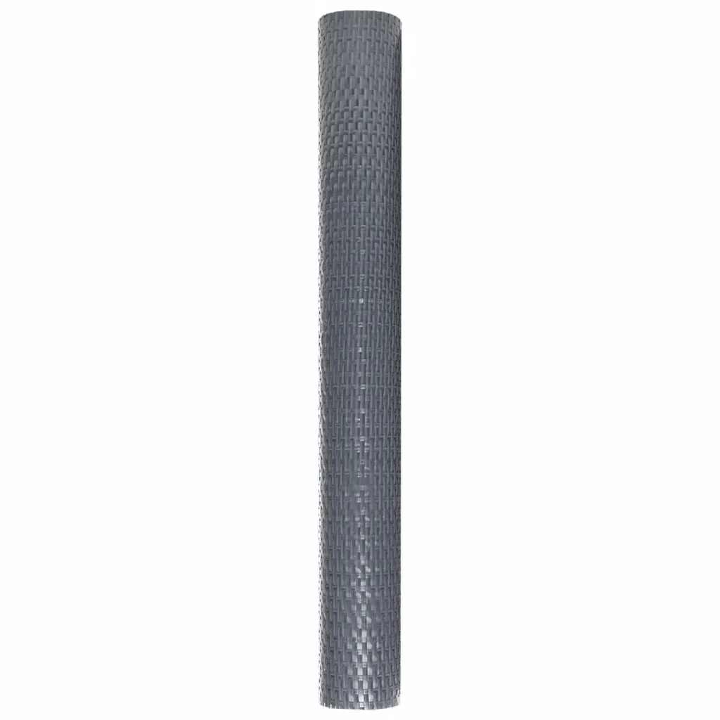 Schermo da balcone | Paravento da Balcone Antracite 600x80 cm in Polyrattan