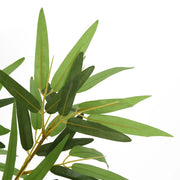 Albero Bambù Artificiale 828 Foglie 150 cm Verde 358969