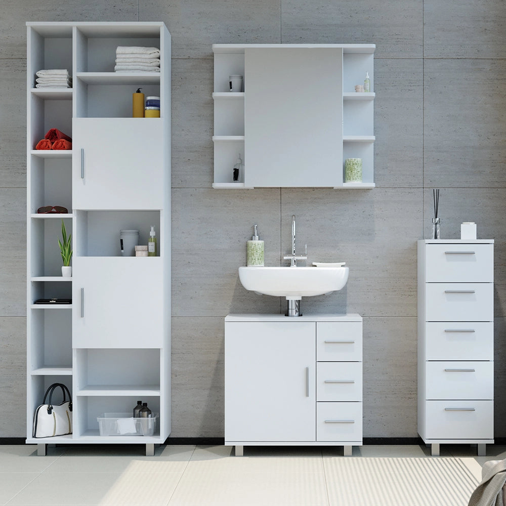 Vicco Mobile sottolavabo per bagno Bianco 60 x 60 cm
