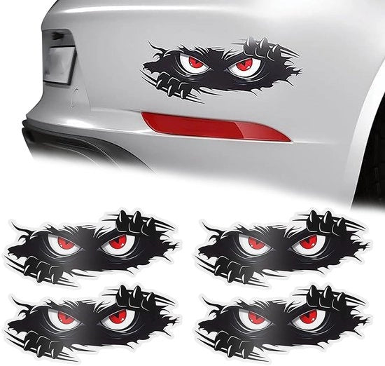 Etichette acqua resistenti in vinile - Stickers divertenti per auto - Decals per motori - Decorazioni per bagagliaio - Stickers per paraurti