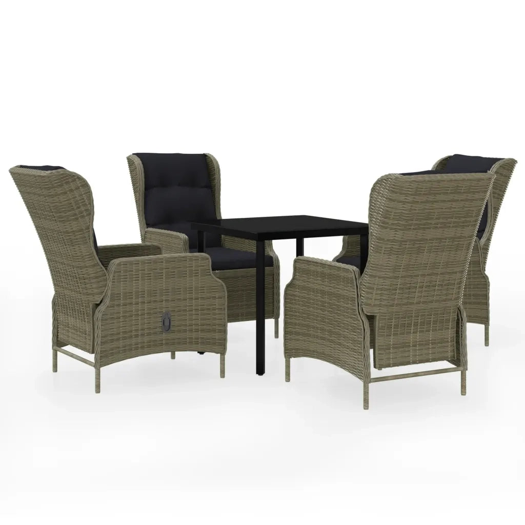 Set da Pranzo da Giardino Marrone 3099650