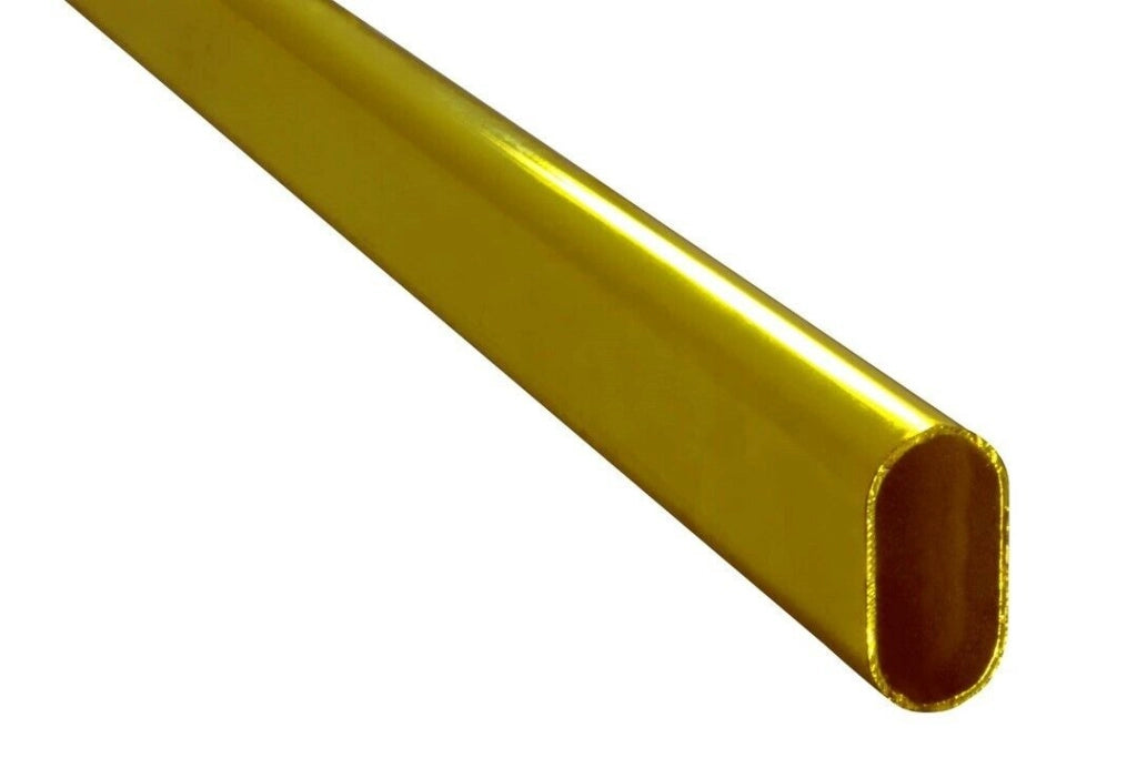 Tubo Per Armadi Ovale 30X15-L/Mm 900 Ottone - Masidef