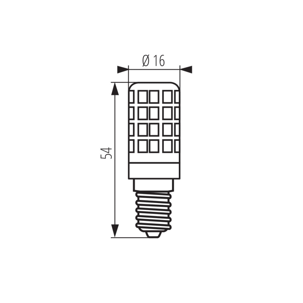 Lampadina LED capsula 4W E14 4000K 520lm Kanlux 24529