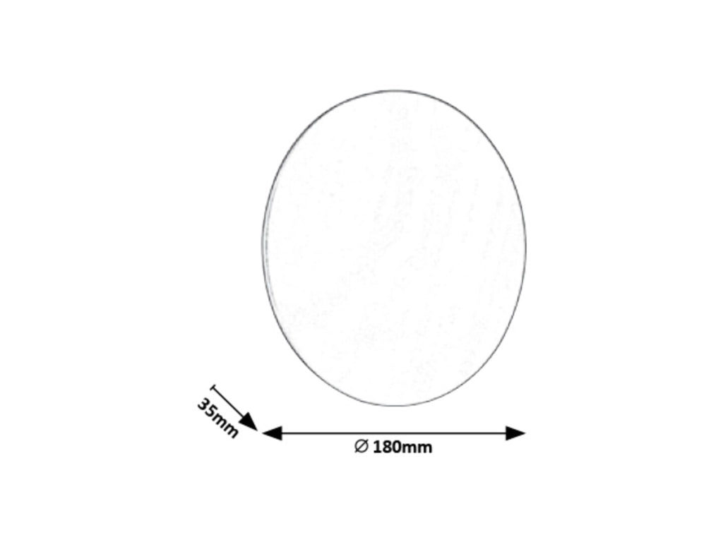 Applique LED 8W nera 3000K metallo/legno Marlon Rabalux