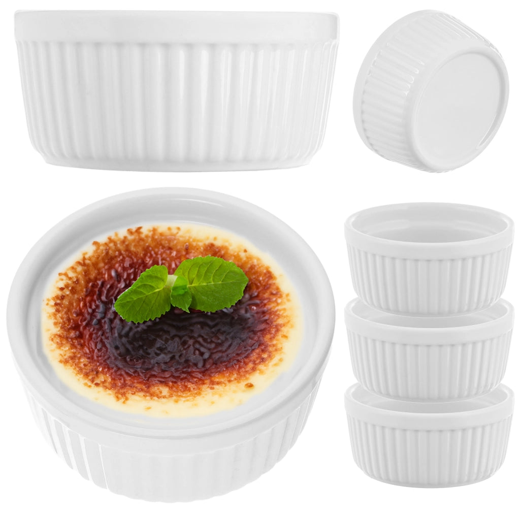 KADAX Kokilka do brulee 11CM TR-24-281 biała 44681