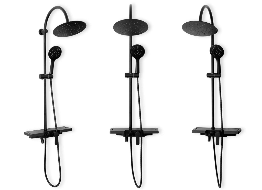 Set Doccia Rea Vigo Black