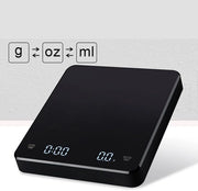 Bilancia elettronica per caffè 3 kg bilancia da cucina con precisione di 0,1 g e timer