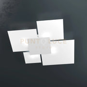 UPGRADE-90 APPLIQUE-PLAFONIERA 4 LUCI BIANCO 1148-90-BI