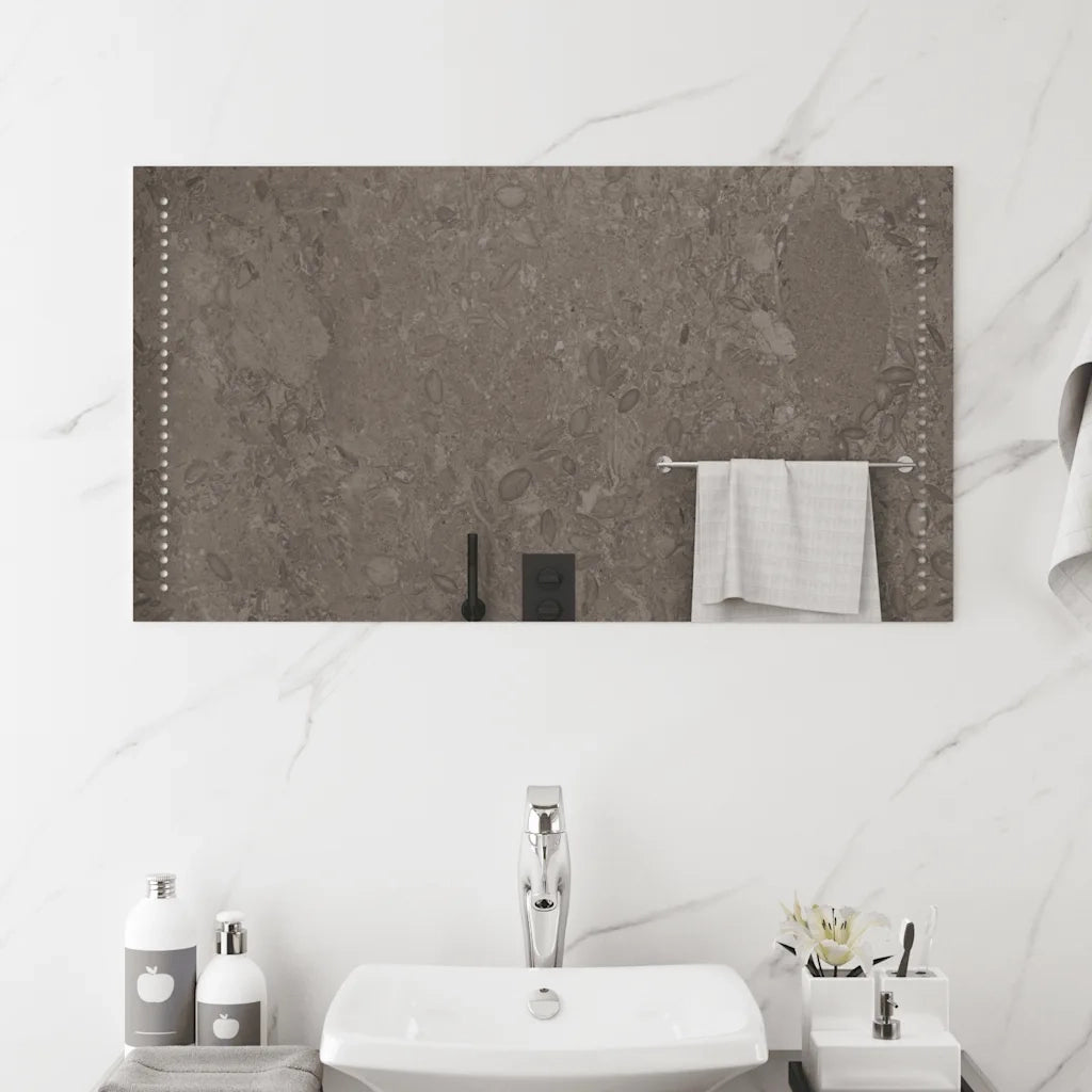 Specchio da Bagno con Luci LED 90x50 cm 151732