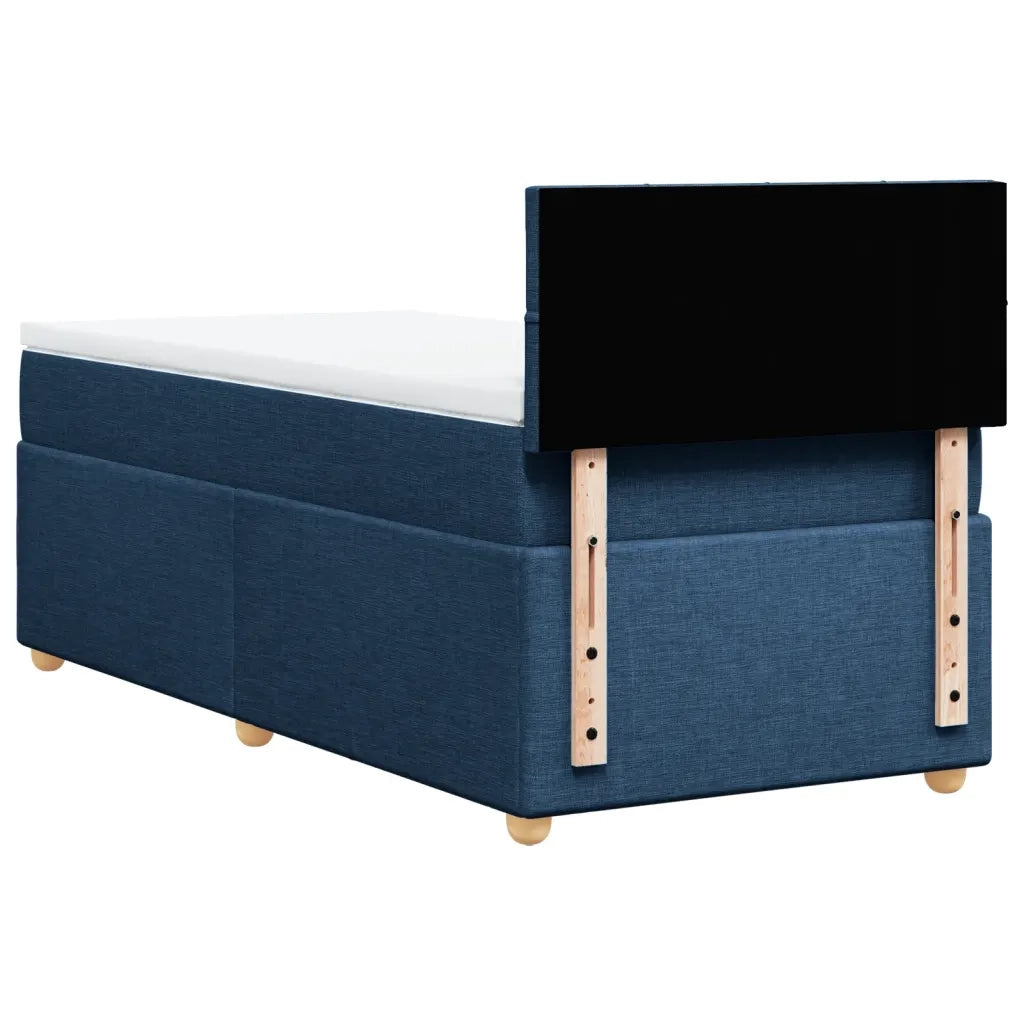 Giroletto a Molle con Materasso Blu 90x200 cm inTessuto 3286569