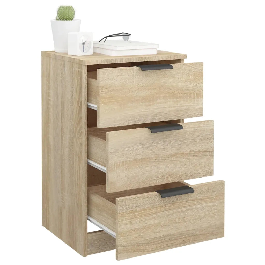 Comodini 2 pz Rovere Sonoma 40x36x65 cm 811275