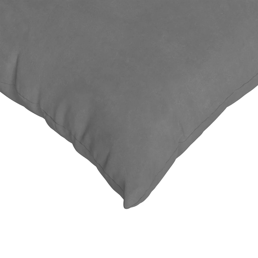Cuscini da Divano 2 pcs Grigio scuro 80 x 40 cm Tessuto 42013727