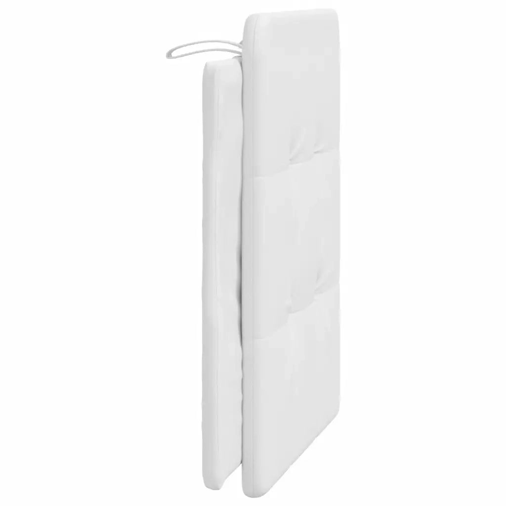 Cuscino Testiera-Cuscino per Testiera Zadar Bianco 80 cm in Similpelle