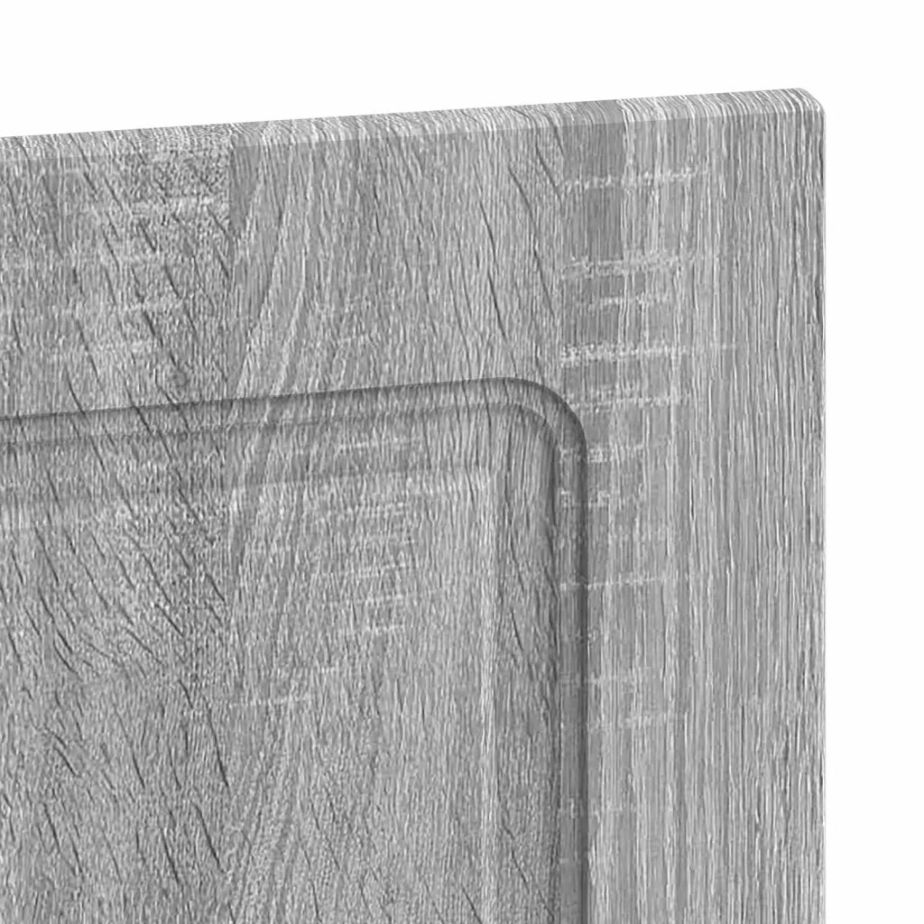 Testiera da Muro UTRECHT Sonoma grigio Legno ingegnerizzato 897861