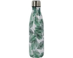 Fiaschetta termica 500 ml - Acciaio inossidabile - Isolazione a doppia parete - Rimanendo fresco per 12 ore - Chiusura a vite - Libera da BPA - Fiaschetta d'acqua