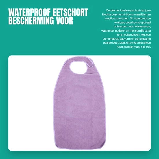 Schiene per adulto - Impermeabile - Dimensioni oversized - Protettiva - Comoda - PVC - 89 x 48 cm - Cintura di alimentazione