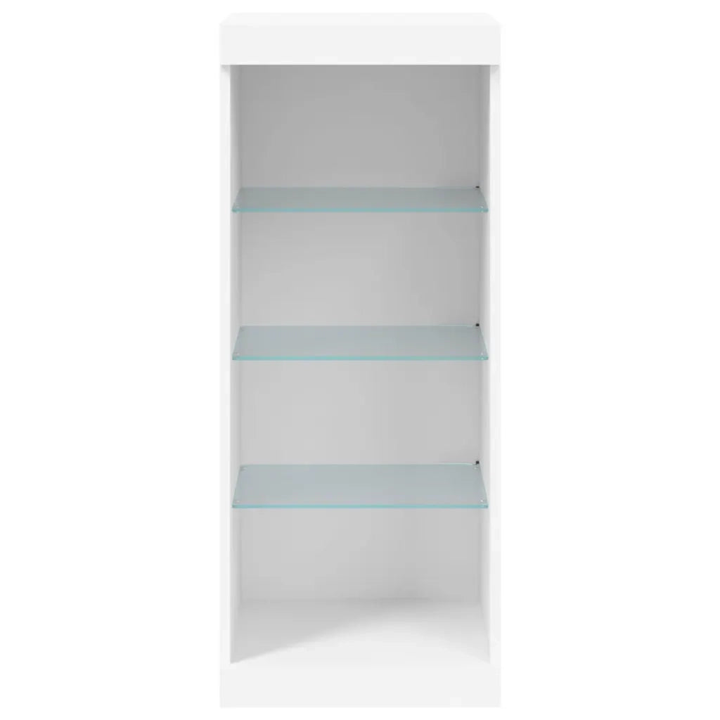 Credenza con Luci LED Bianca 41x37x100 cm 836728