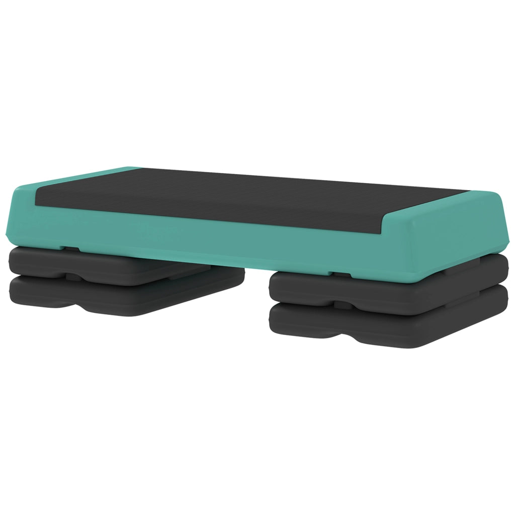 Step Aerobica ¨C zephmum ¨C Verde e Nero 77x36x20,5cm