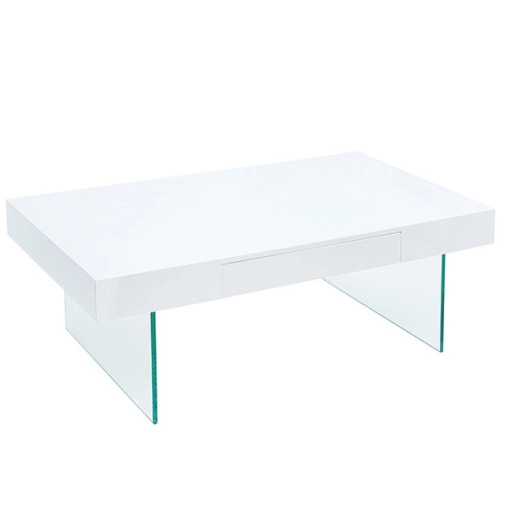 Tavolino da caffè KENZO III (bianco HG)