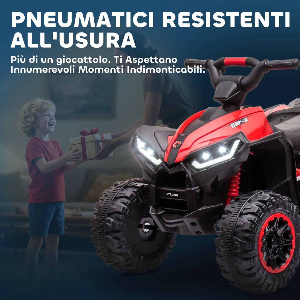 Quad Elettrico per Bambini ¨C Minimal ¨C Rosso