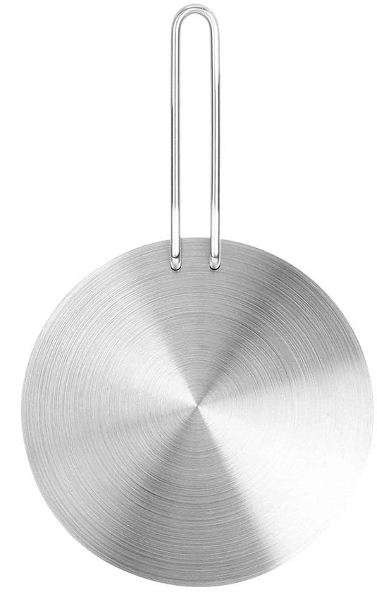 Adattatore di induzione universale - Piastra di distribuzione del calore - 22 cm - Acciaio inossidabile - Piastra di induzione diffusore - Adatto per diversi modelli