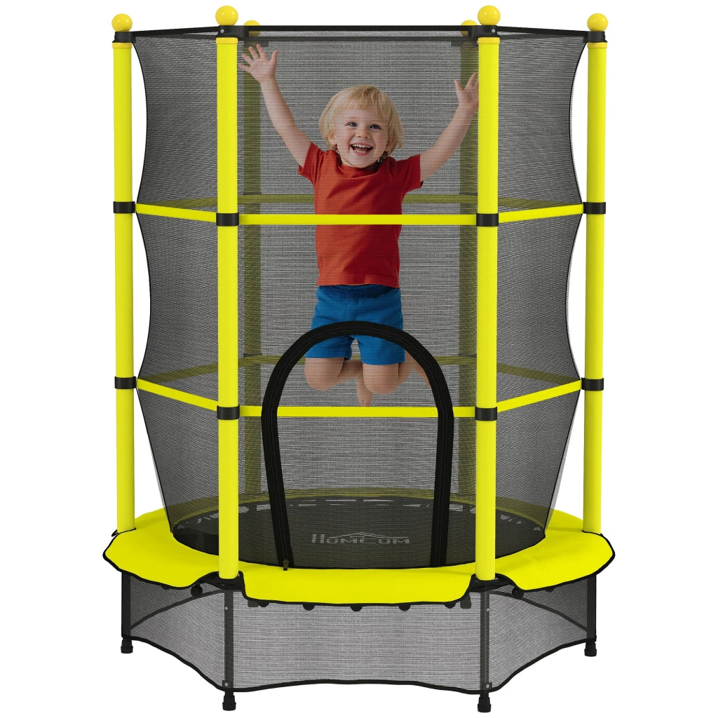 Letto a Soppalco con Rete di Sicurezza ¨C Zephmum ¨C ?140 cm Giallo