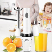 Trade Shop - Frullatore Ad Immersione 4 In 1 150 W Integratore Alimentare Per Bambini Q-b1 -