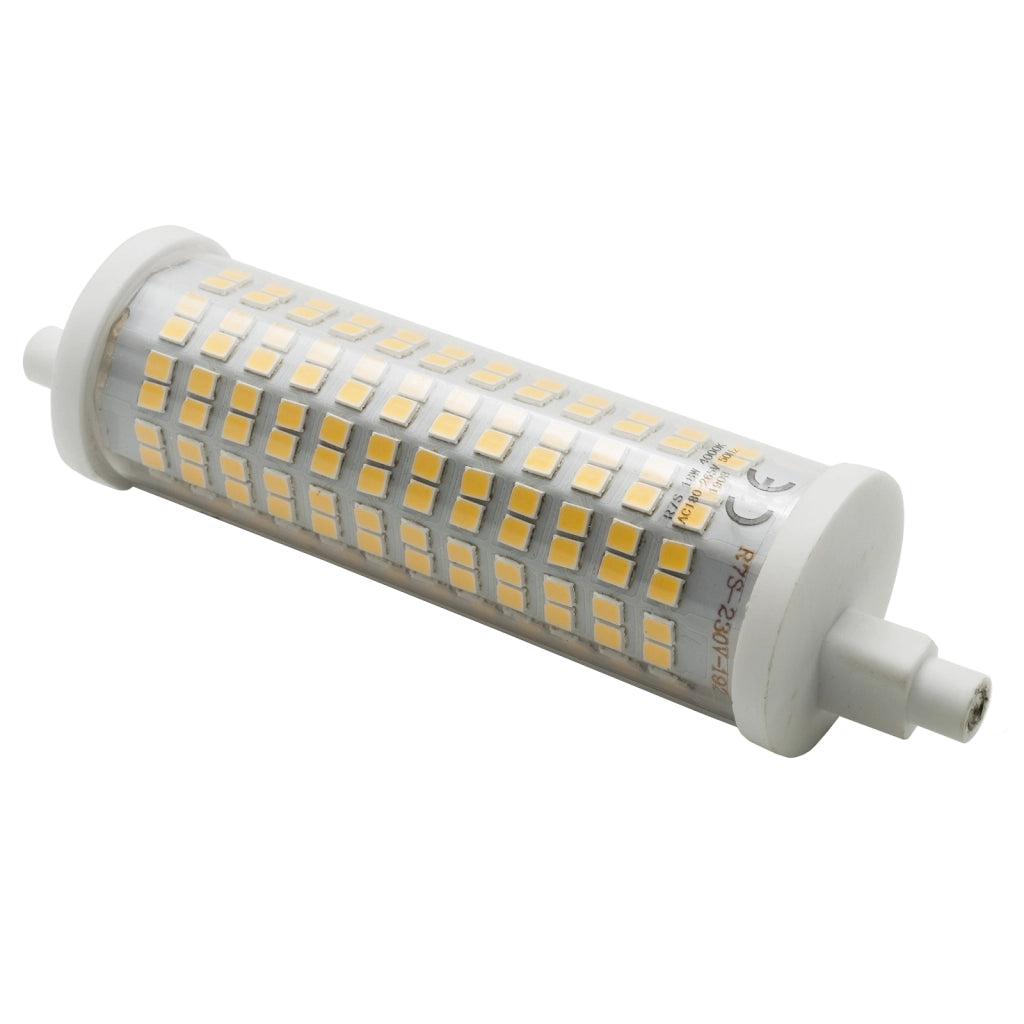 Lampadina attacco R7S 192 LED SMD 2835 lampada 16W 2000 lumen 118mm 230V LUCE 4000K