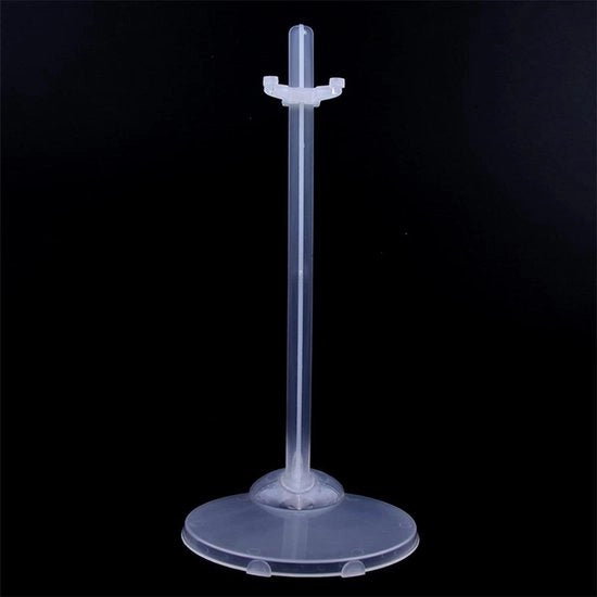 Supporto per bambole in plastica con 10 pezzi (2 colori)
