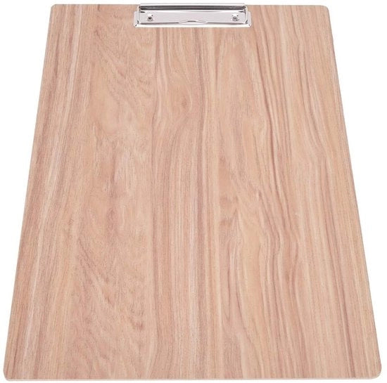 Tavolo da disegno A3 in legno con clip metallico