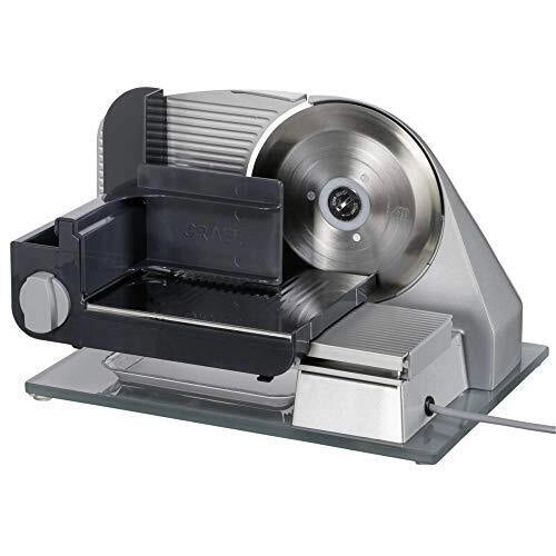 GRAEF CLASSIC C 21+ Taglierina Elettrica con Motore Ecologico Vassoio di Raccolta Scorrevole Rimovibile Interblocco di Sicurezza colore Nero