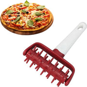 Strumento per rotolamento della pasta per pizza (rosso)
