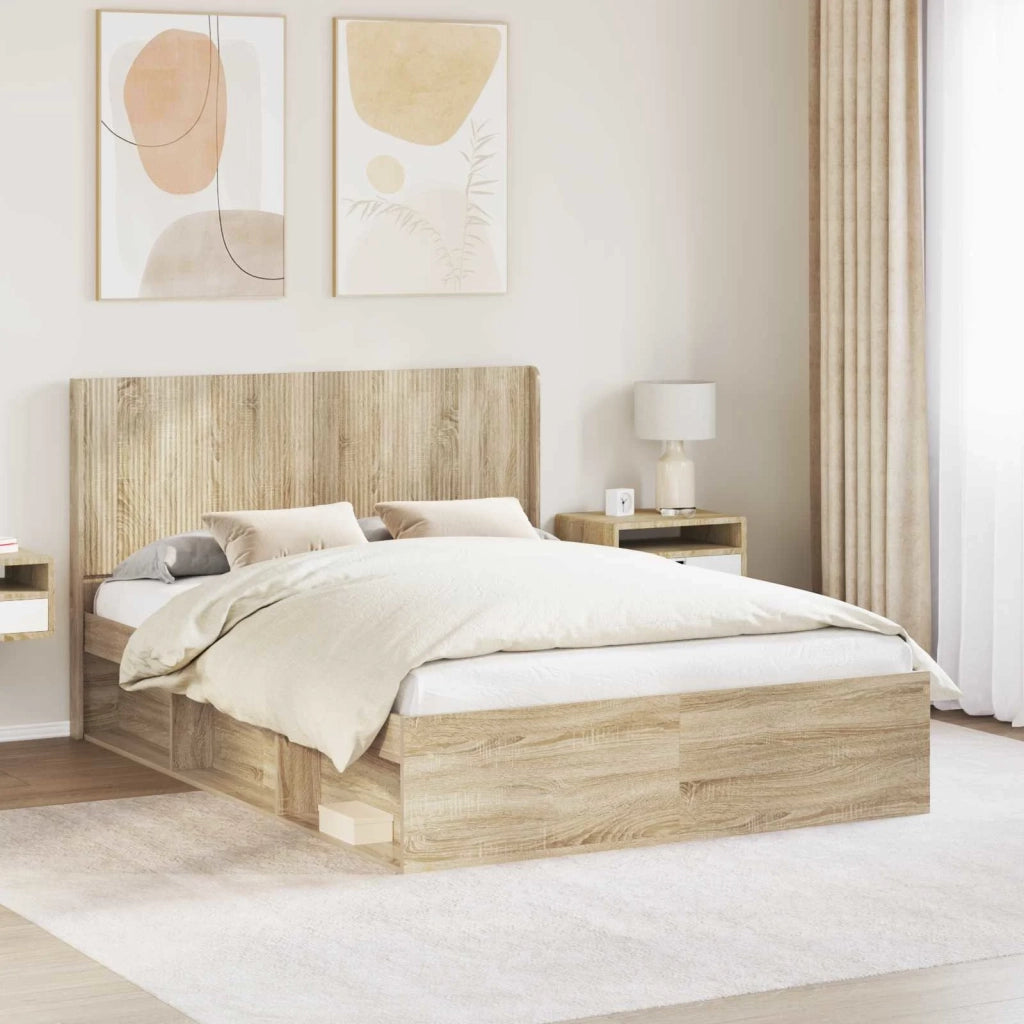 Testiera Letto Rovere Sonoma 889577