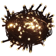 Stringa di Luci con 300 LED Bianco Caldo 30 m in PVC CFW8587757