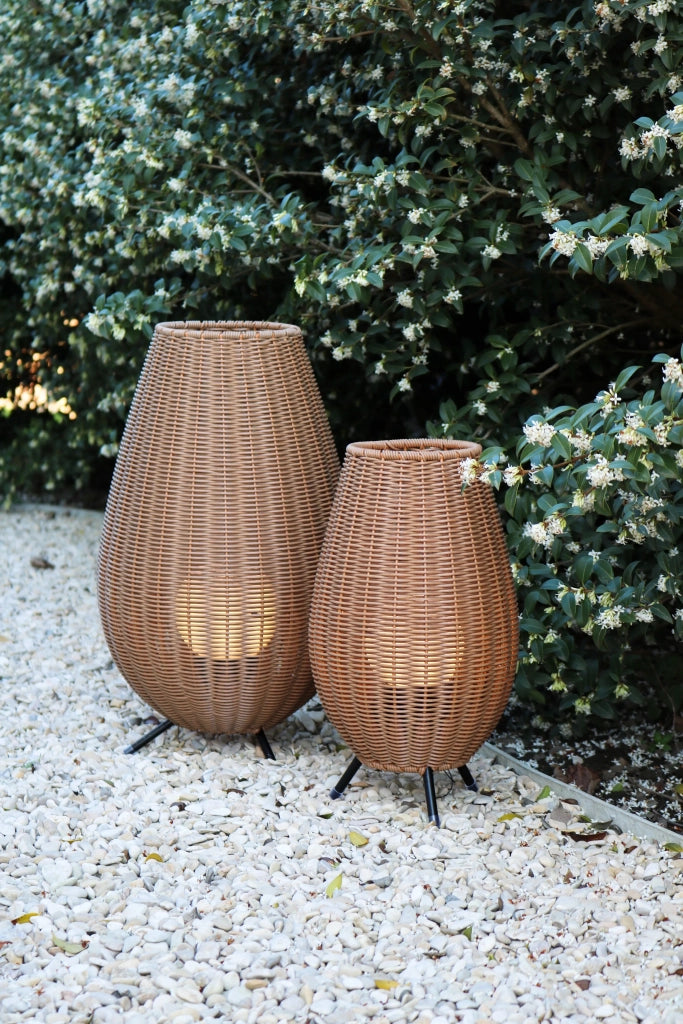 Lampada da tavolo esterna boho LED 3W ricaricabile Colin Lucide