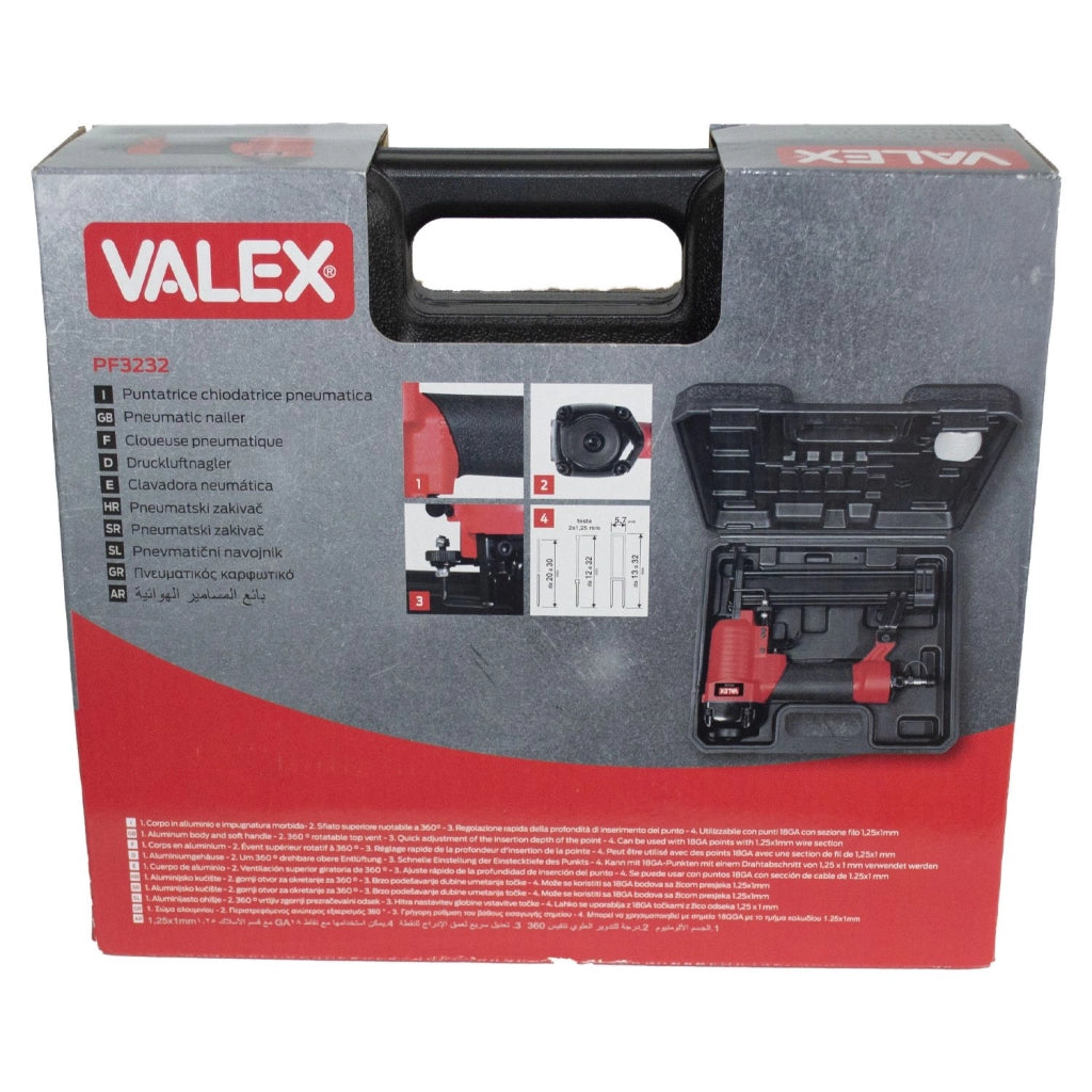 PUNTATRICE CHIODATRICE PNEUMATICA VALEX MODELLO PF3232