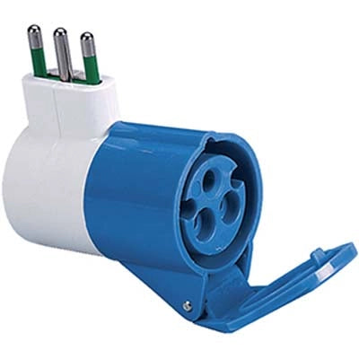 ADATTATORE 16A-PRESA BLU FME
