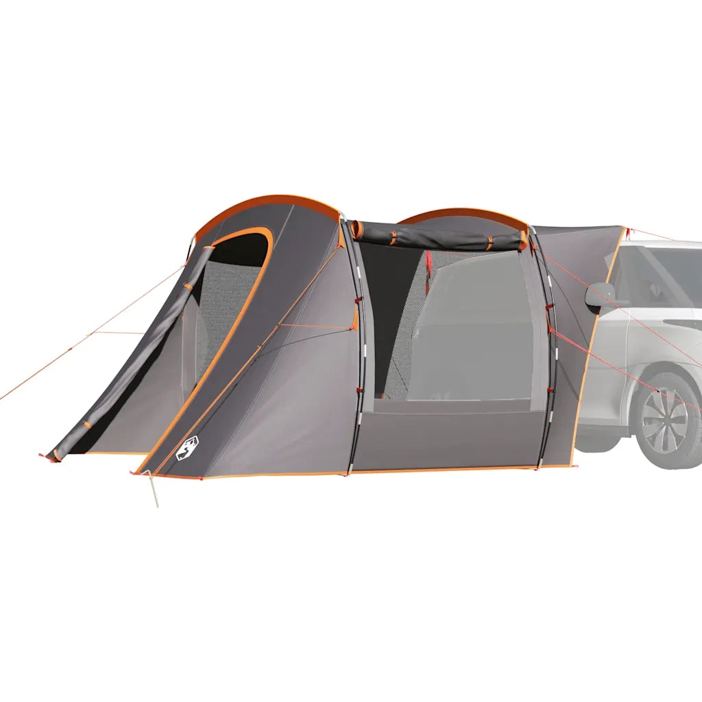 Tenda da campeggio | Tenda da campo per Auto Grigio e Arancione Impermeabile