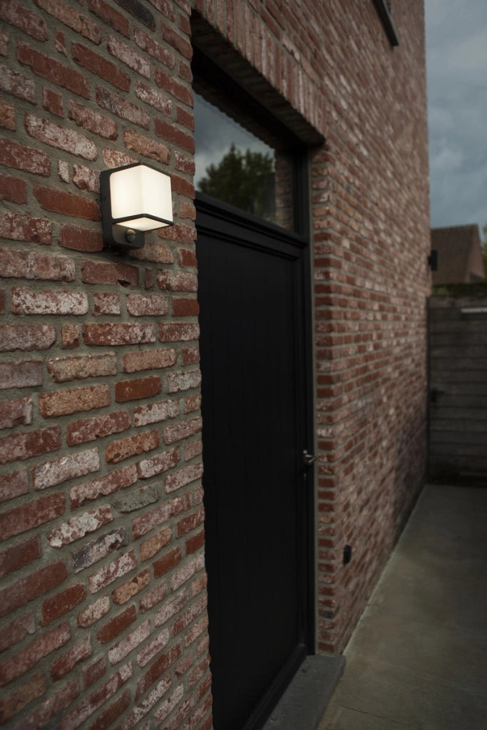 Applique da esterno DOBLO LED 14W grigio IP54 Lutec