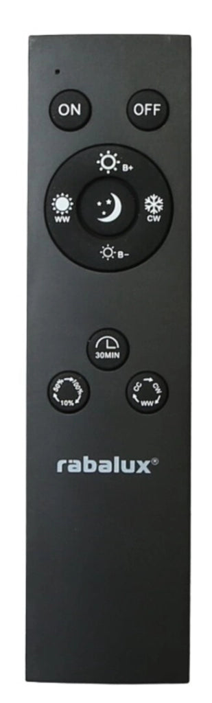 Plafoniera esterna LED dimmerabile Inverness 15W IP44 nera