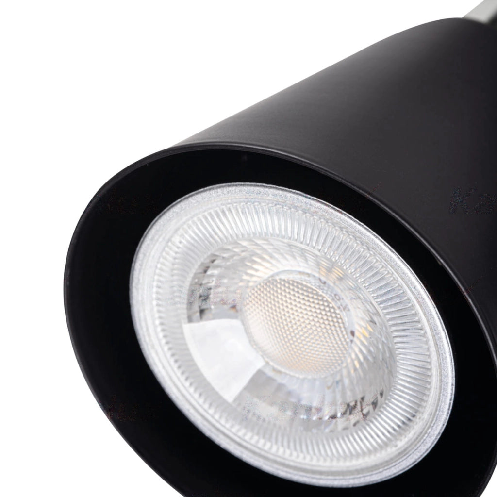 Plafoniera Kanlux Sempra EL-3I 3xGU10 nera orientabile