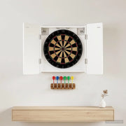 Armadio per Dartboard ZWOLLE Bianco 52,5 x 10,5 x 57,5 cm 896445